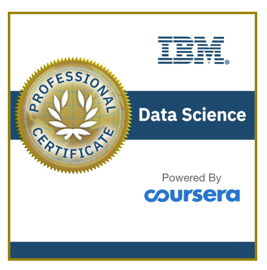 IBM Data Science Professional Certification